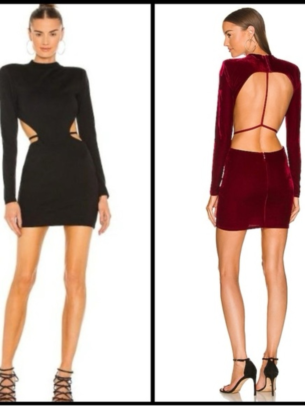 Michael Costello x REVOLVE Zola Mini
Dress in Burgundy